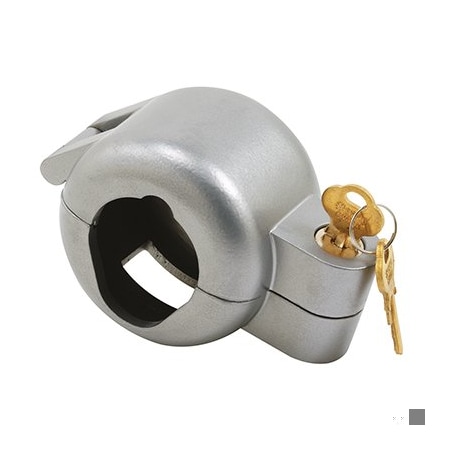 Prime-Line Lock-Out Device Handle Lock, Key to Block Access to Keyhole, Round Doorknobs Max Dia. 2-7/8in S 4181